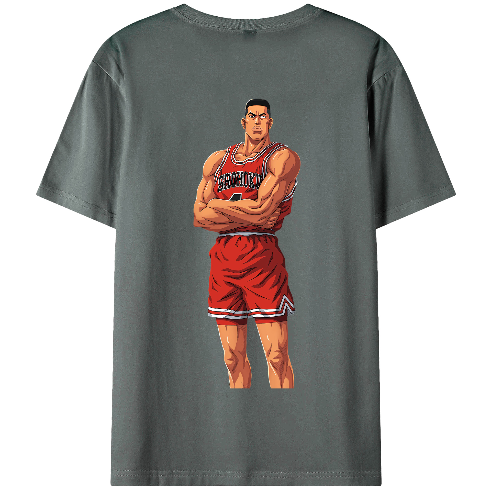 （画像用） SLAM DUNK／スラムダンク 綿100％半袖Tシャツ（背面プリント）